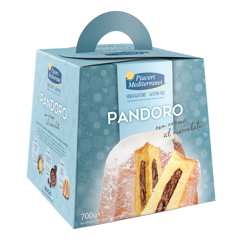 Piaceri mediterranei pandoro crema al cioccolato 700 g