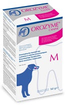 Orozyme canine strisce enzimatiche masticabili per cani di taglia media