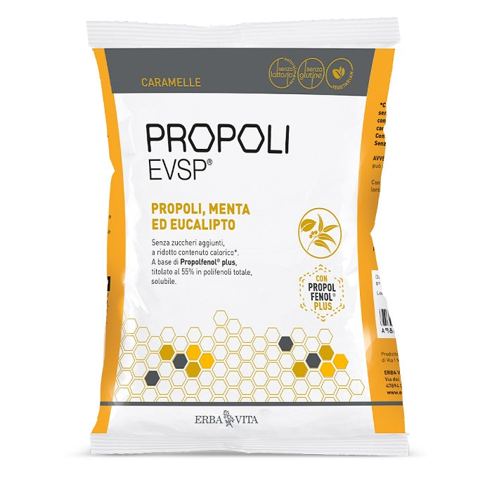 Propoli evsp caramelle propoli menta eucalipto 65 g