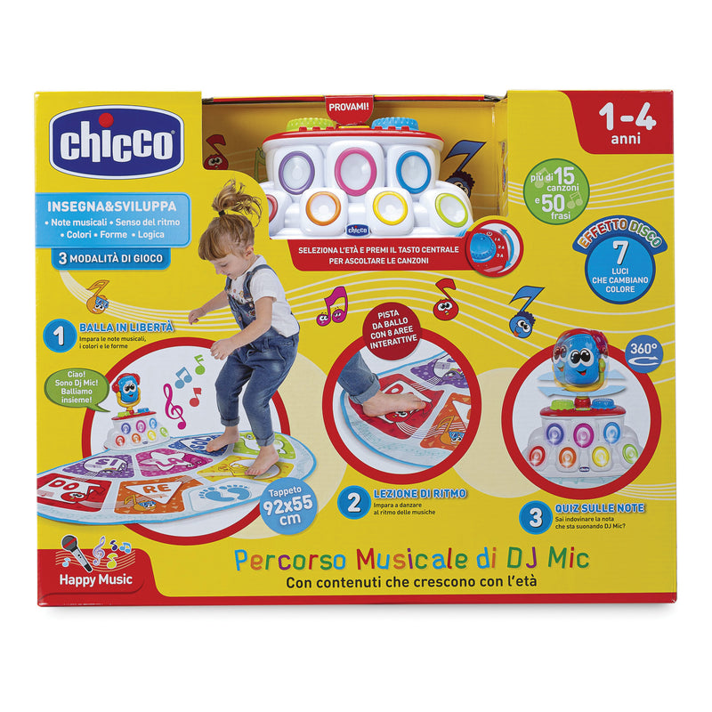 Chicco game musical path dj mic ita