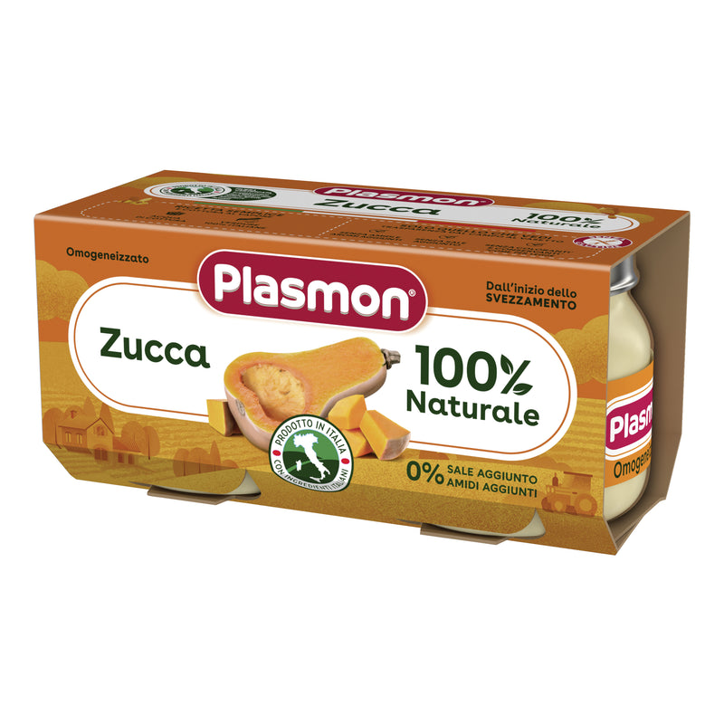 Plasmon calabaza homogeneizada 2 x 80 g