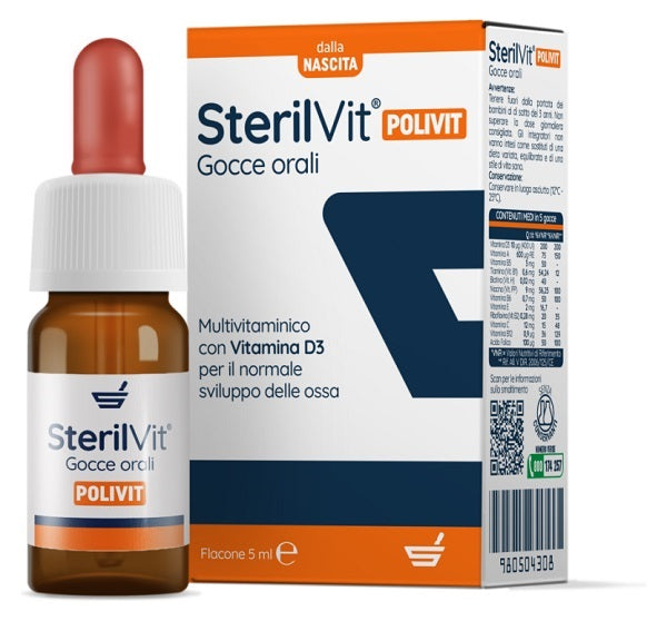 Sterilvit polivit drops 5 ml