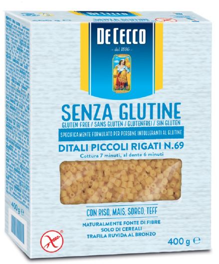 De cecco ditali piccoli rigati n69 400 g