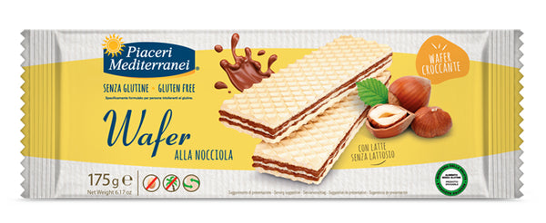 Mediterranean pleasures hazelnut wafer 175 g