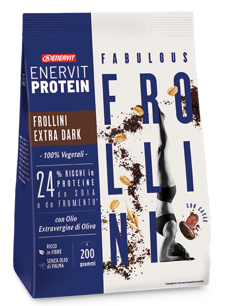 Enervit protein frollini extra dark 200 g