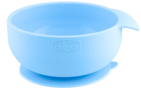 Chicco pink silicone bowl