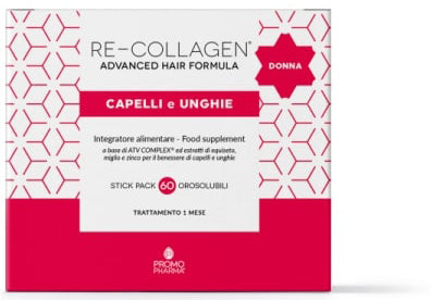 Re-collagen donna capelli unghie 60 stick