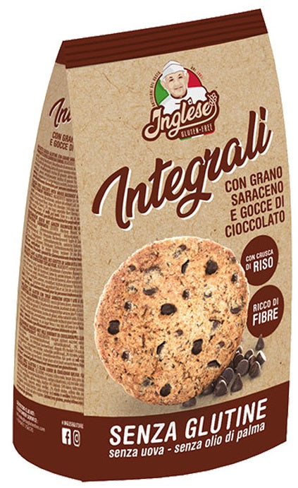 Galletas inglesas de trigo sarraceno con chispas de chocolate 300 g