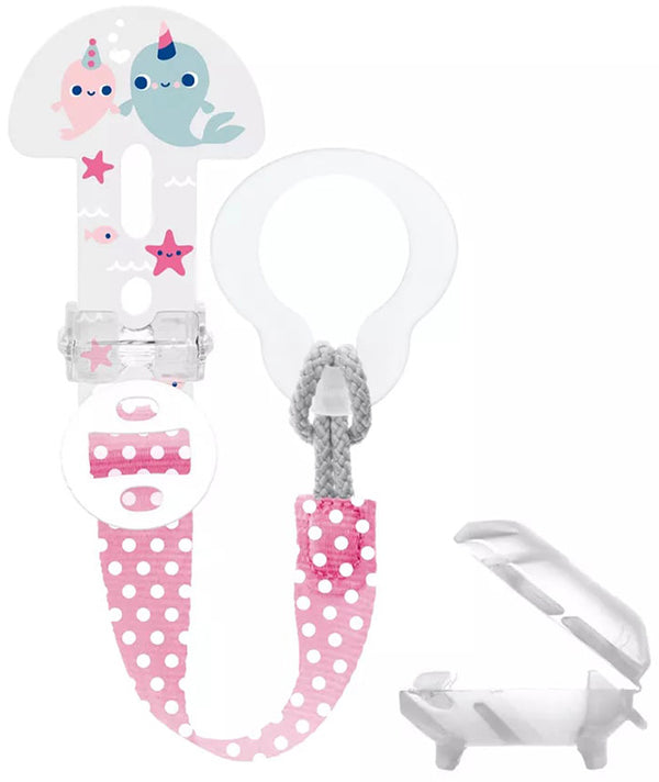 Clip it&amp;cover female pacifier holder