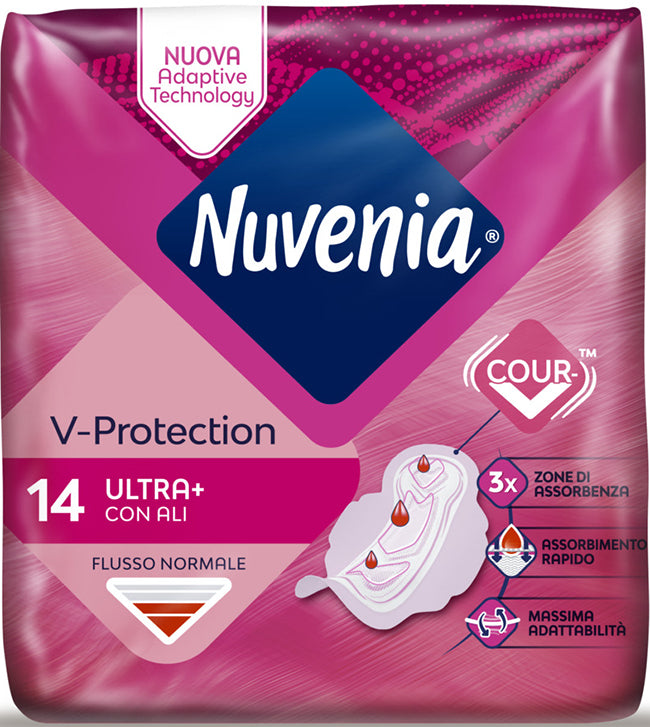 Nuvenia ultra con ali 14 pezzi