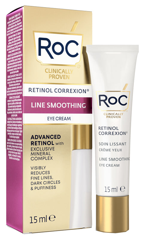 Roc retinol correxion line smoothing crema occhi 15 ml