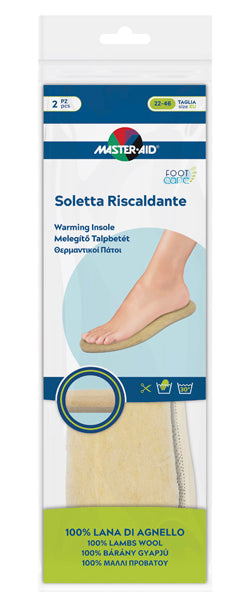 Master-aid footcare soletta riscaldante ritagliabile 2 pezzi i3