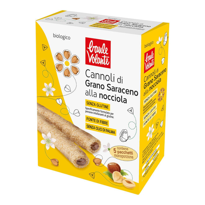 Cannoli grano saraceno crema alla nocciola 125 g