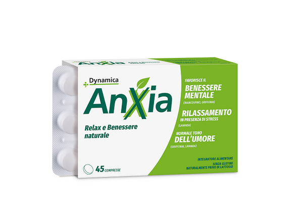 Dynamica anxiety relax and natural wellbeing 45 tablets