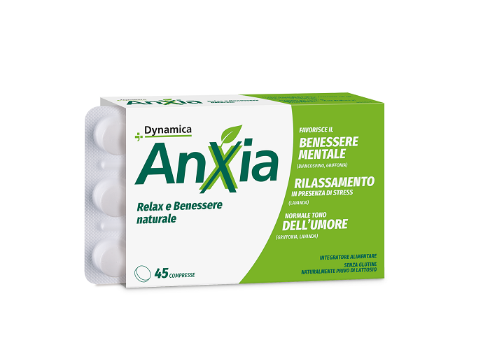 Dynamica anxiety relax and natural wellbeing 45 tablets