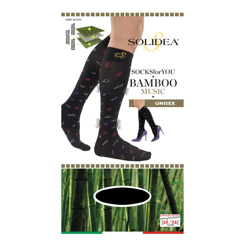 Socks for you bamboo music gambaletto blu navy m