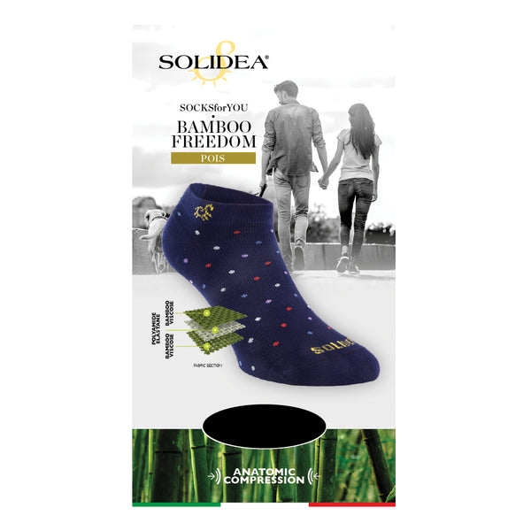 Socks for you bamboo pois gambaletto grigio s