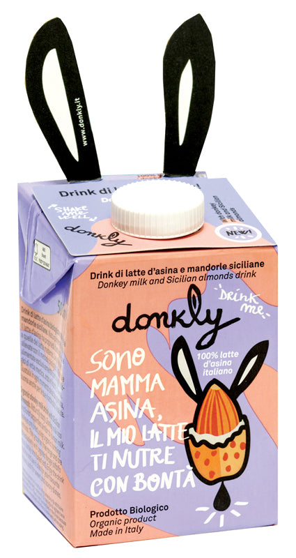 Donkly bebida de leche de burra y almendras 500 ml