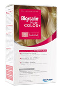 Bioscalin nutricolor plus 9 biondo chiarissimo crema colorante 40 ml + rivelatore crema 60 ml + shampoo 12 ml + trattamento finale balsamo 12 ml