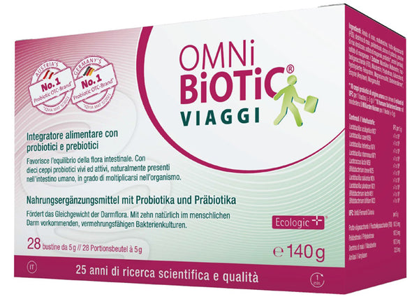 Omni biotic viaje 28 sobres de 5 g