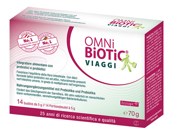 Omni biotic viaje 14 sobres de 5 g