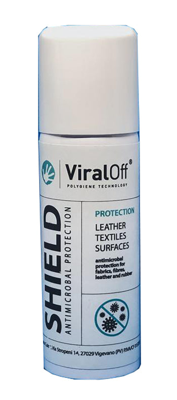 Viral off protezione spray superfici tessuti pelle gomma 100 ml