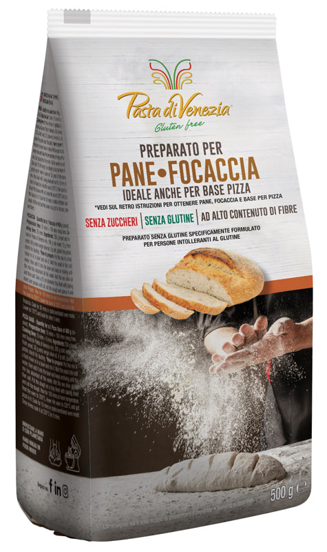 Pasta Venecia pan focaccia preparado 500 g