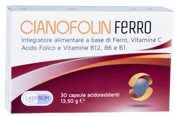 Cianofolin ferro 30 capsule