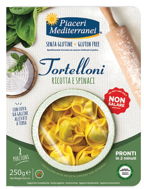 Placeres mediterráneos tortelloni ricotta espinacas 250 g