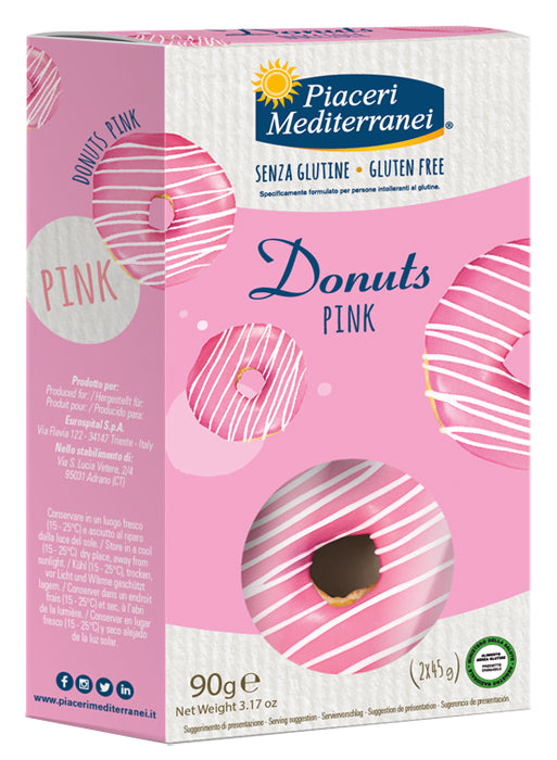 Placeres mediterráneos donuts rosa 90 g