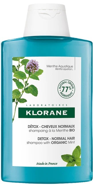 Klorane shampoo with water mint 200 ml