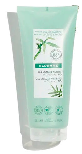 Klorane gel de ducha savia de bambú 200 ml