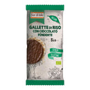 Fior di loto gallette di riso con cioccolato fondente 100 g