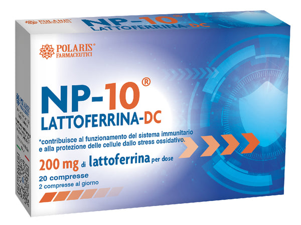 Np 10 lactoferrina dc 20 comprimidos