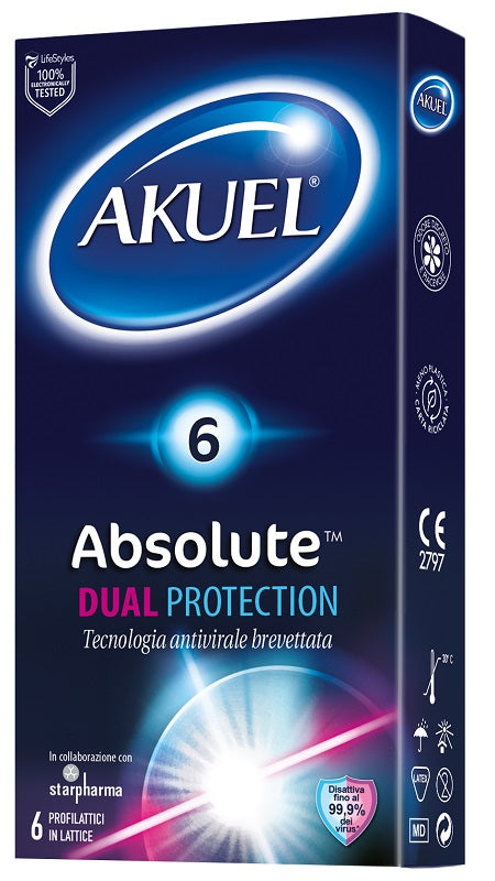 Akuel protección dual absoluta 6 piezas