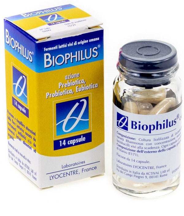 Biophilus fermentos lácticos 14 cápsulas