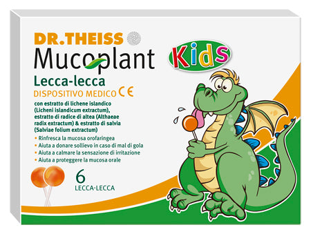 Dr theiss mucoplant lecca lecca gola 6 pezzi