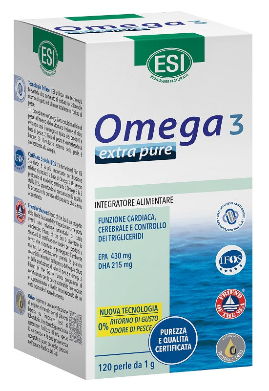 Esi omega 3 extra pure 120 perle