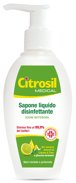 Citrosil medical sapone liquido disinfettante azione battericida 250 ml