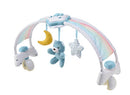 Chicco gioco fd rainbow bed archicco blue