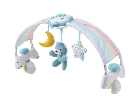 Chicco gioco fd rainbow bed archicco blue
