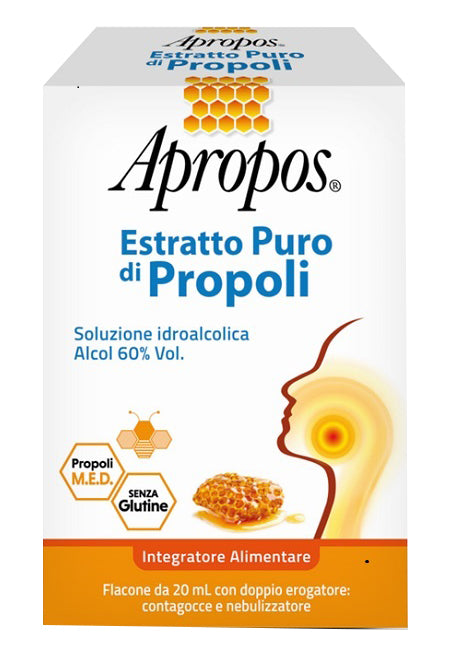 Apropos pure propolis extract spray+dropper 20 ml