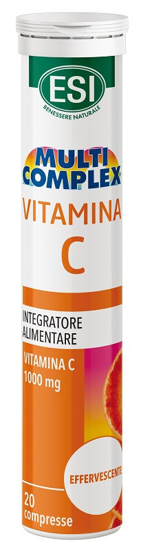 Esi multicomplex vitamina c 20 comprimidos efervescentes