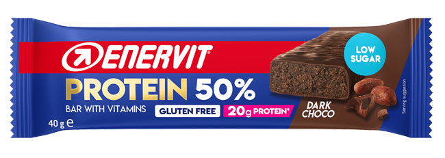 Enervit sport protein bar 50% dark chocolate bar 40 g