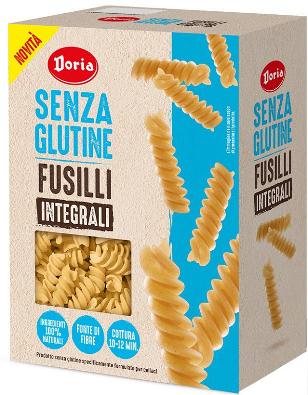 Doria whole wheat fusilli 400 g