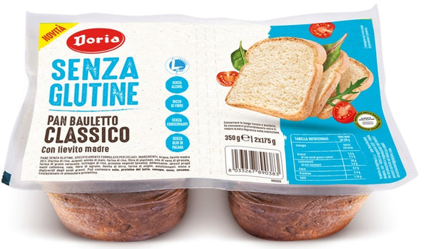 Doria pan bauletto classico 2x175 g