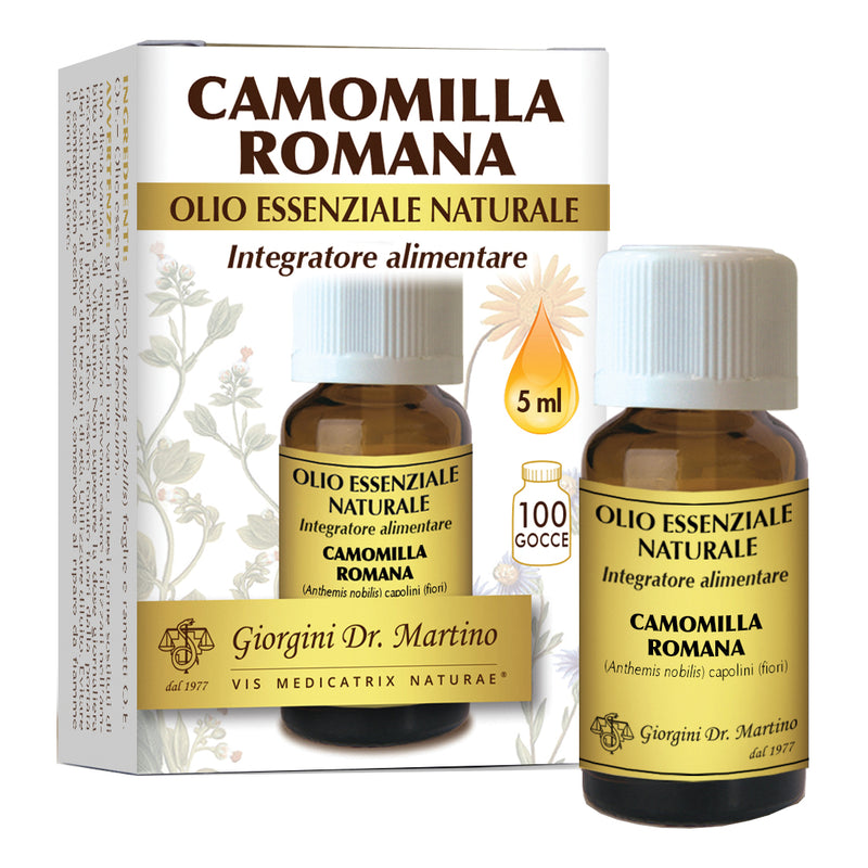 Camomilla romana olio essenziale naturale 5 ml