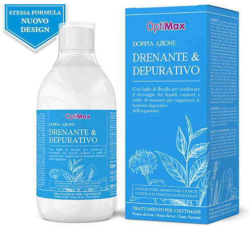 Purificador drenante Optimax 500 ml