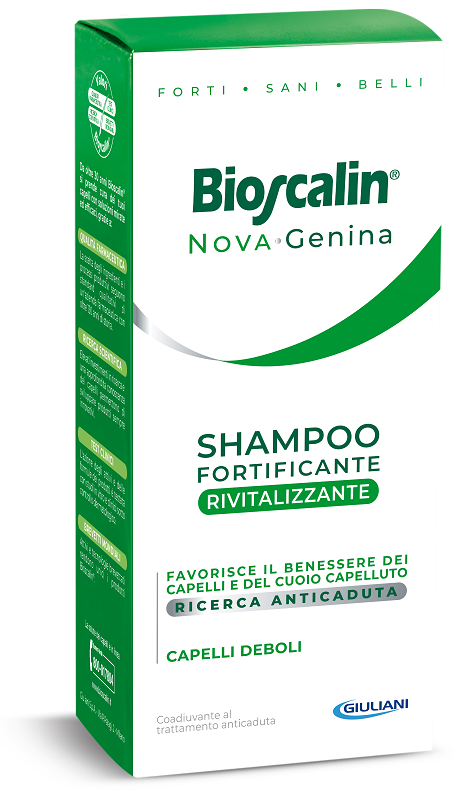 Bioscalin nova genina shampoo fortificante rivitalizzante 200 ml