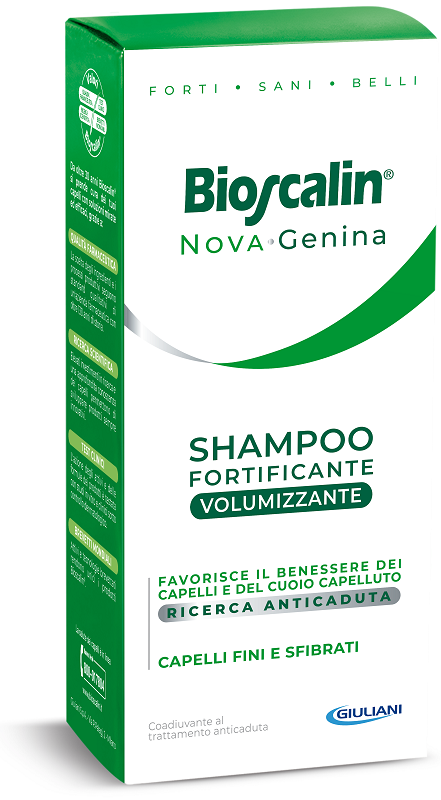 Bioscalin nova genina shampoo fortificante volumizzante 200 ml